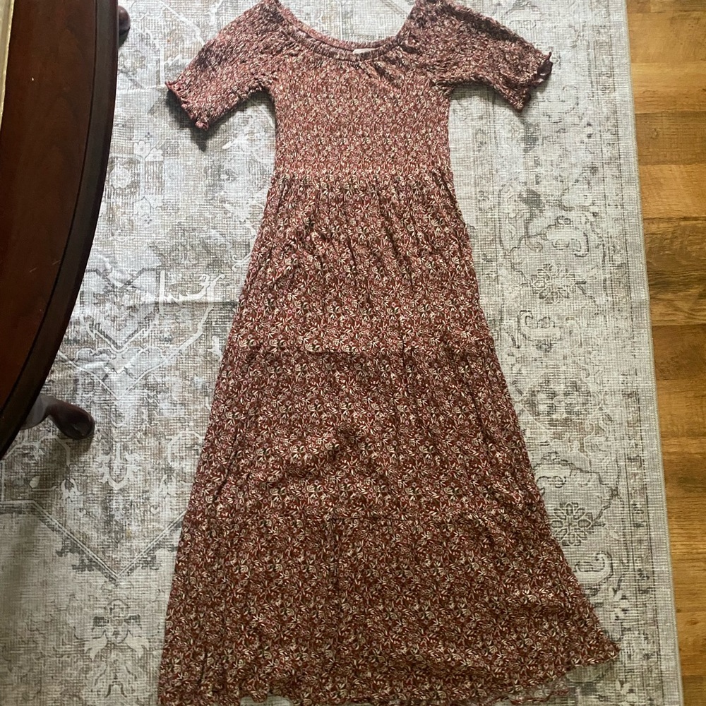 Natural Life Boho Floral Maxi Dress
